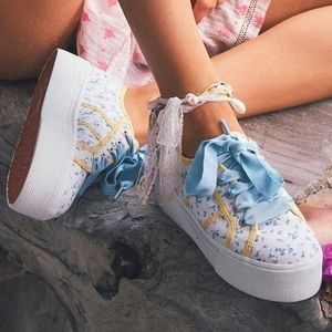 LOVESHACKFANCY X SUPERGA PLATFORMS